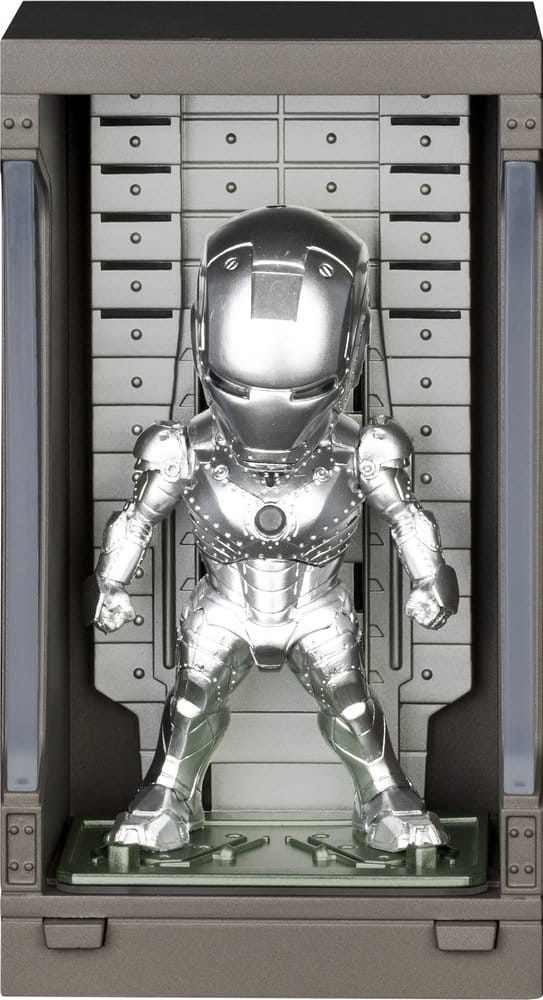 Marvel Mini Egg Minifiguren Iron Man Hall of Armor Blind Box Sortiment (6) 8 cm