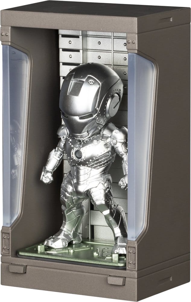 Marvel Mini Egg Minifiguren Iron Man Hall of Armor Blind Box Sortiment (6) 8 cm