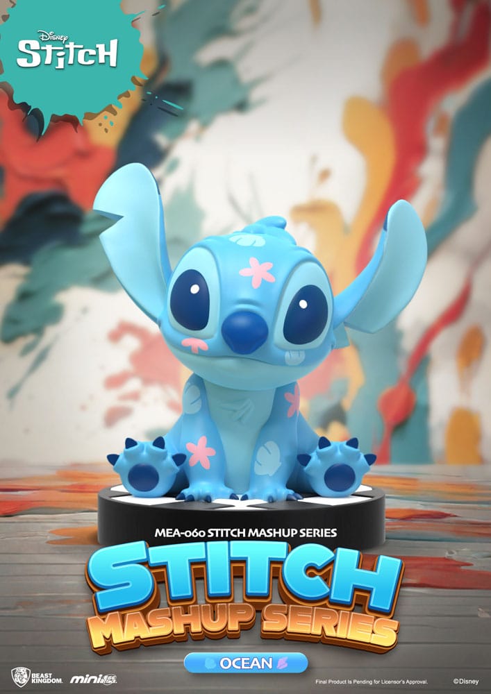 Lilo & Stitch Mini Egg Attack Blind Box Figuren 10 cm Stitch Mashup Series Sortiment (6)