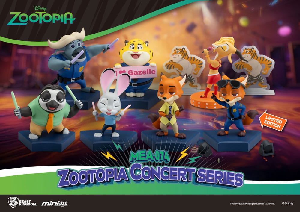 Zoomania Mini Egg Attack Blind Box Figuren Concert Series Sortiment 8 cm (6)