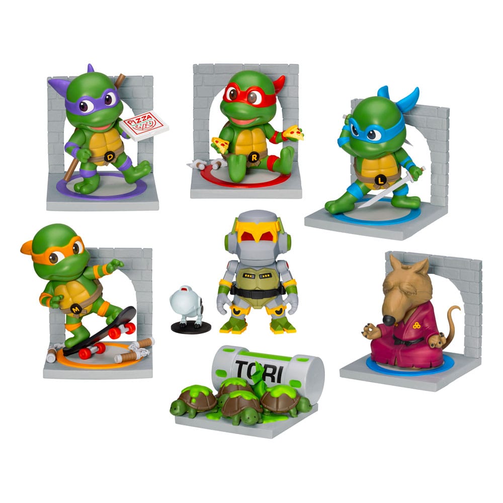 Teenage Mutant Ninja Turtles Mini Egg Attack Blind Box Figuren Series Sortiment 12 cm (6)