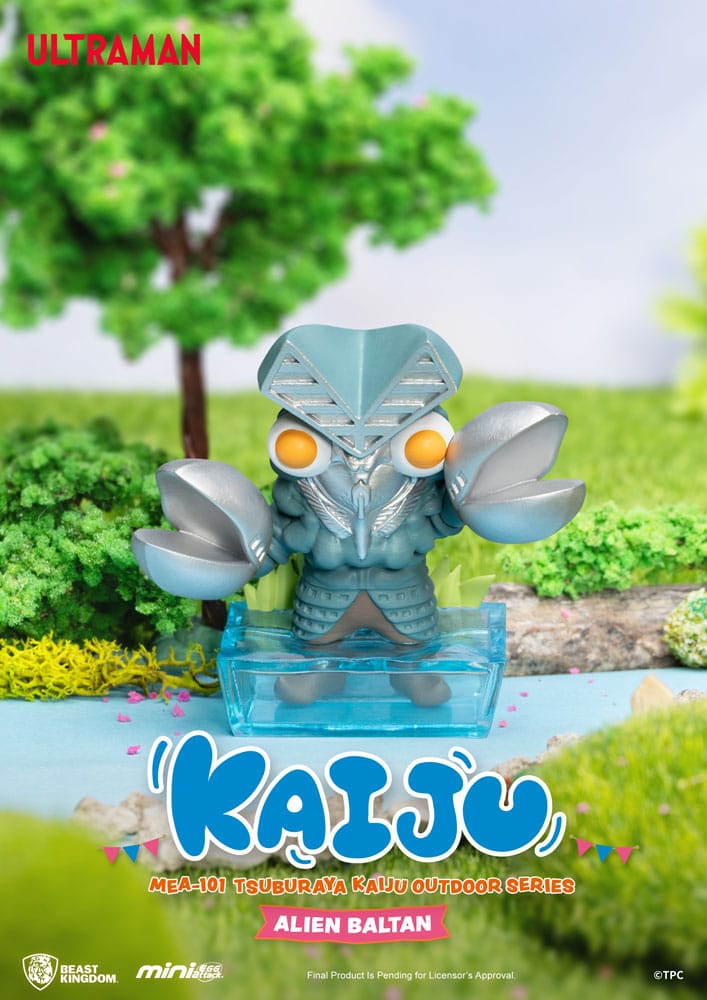 Ultraman Mini Egg Attack Outdoor-Serie Figuren Tsuburaya Kaiju Blind Box (6) 7 cm