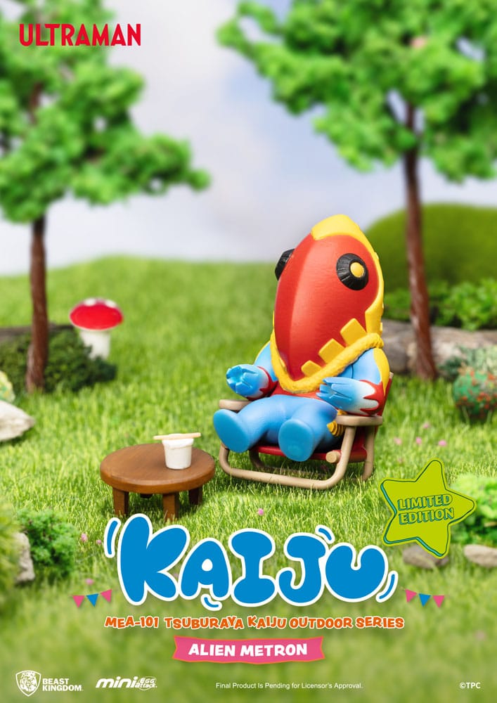 Ultraman Mini Egg Attack Outdoor-Serie Figuren Tsuburaya Kaiju Blind Box (6) 7 cm