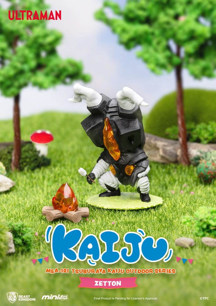 Ultraman Mini Egg Attack Outdoor-Serie Figuren Tsuburaya Kaiju Blind Box (6) 7 cm