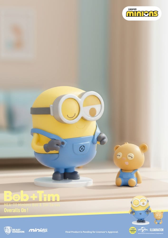 Minions Mini Egg Attack Blind Box Figuren Minions bob & tim series Sortiment 9 cm (6)