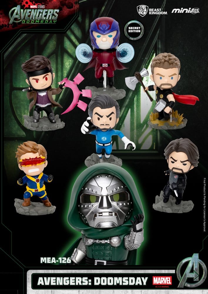 Marvel Minifiguren Avengers Doomsday Blind Box Sortiment (6)