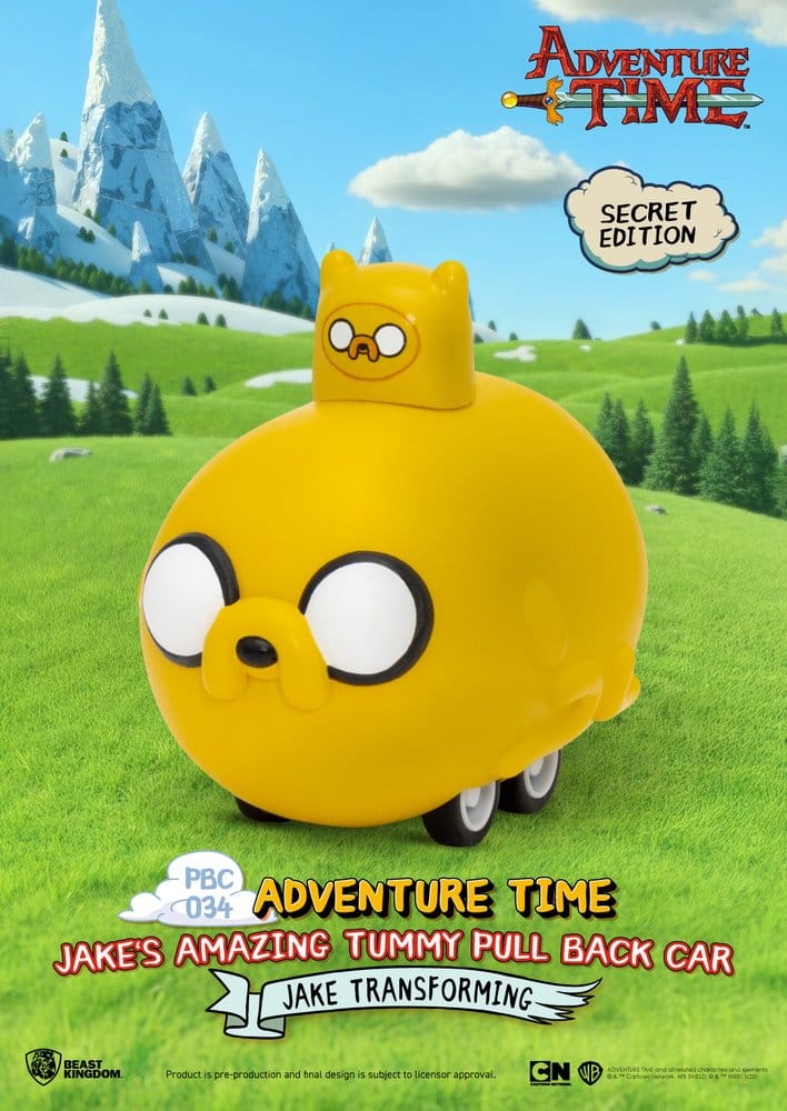 Adventure Time Aufziehauto Jake's Amazing Tummy 5 cm Blind Box Sortiment (6)
