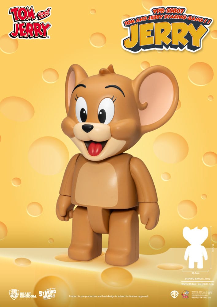 Tom & Jerry Syaking Bang PVC Figur Jerry 30 cm