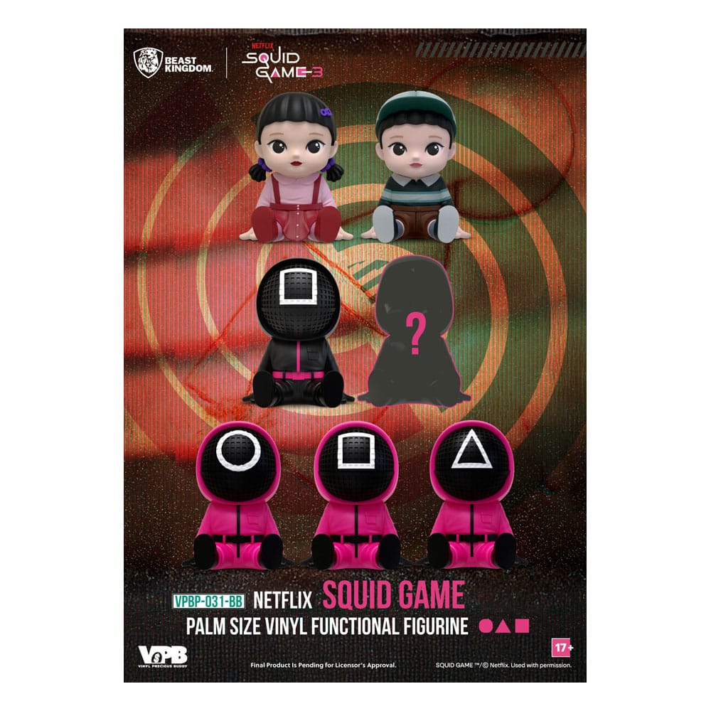 Squid Game Spardose Blind Box Figuren Sortiment 11 cm (6)