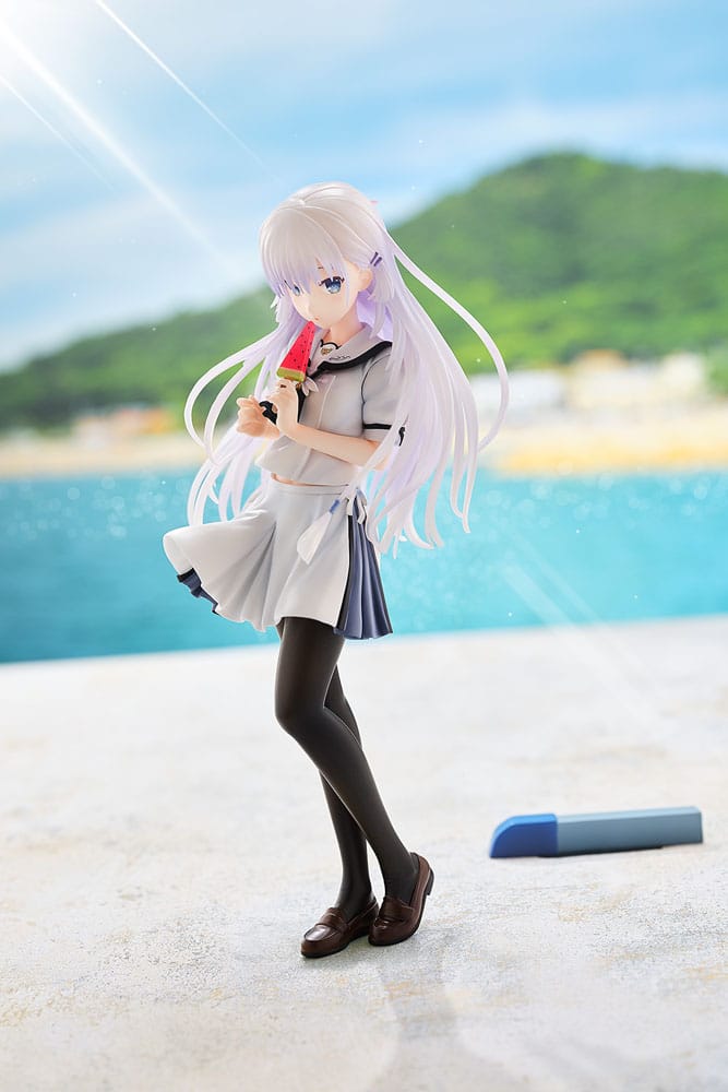 Summer Pockets REFLECTION BLUE PVC Statue 1/7 Shiroha Naruse 24 cm