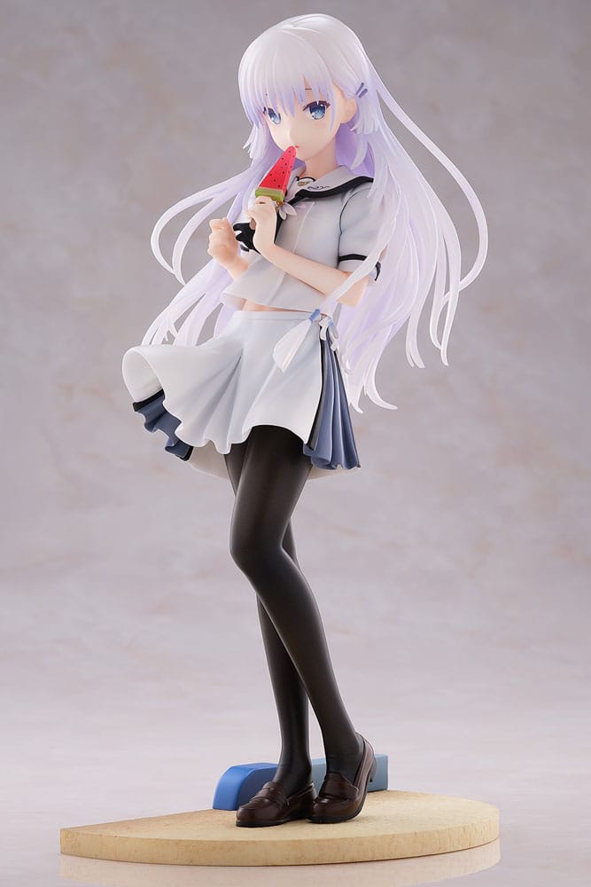 Summer Pockets REFLECTION BLUE PVC Statue 1/7 Shiroha Naruse 24 cm