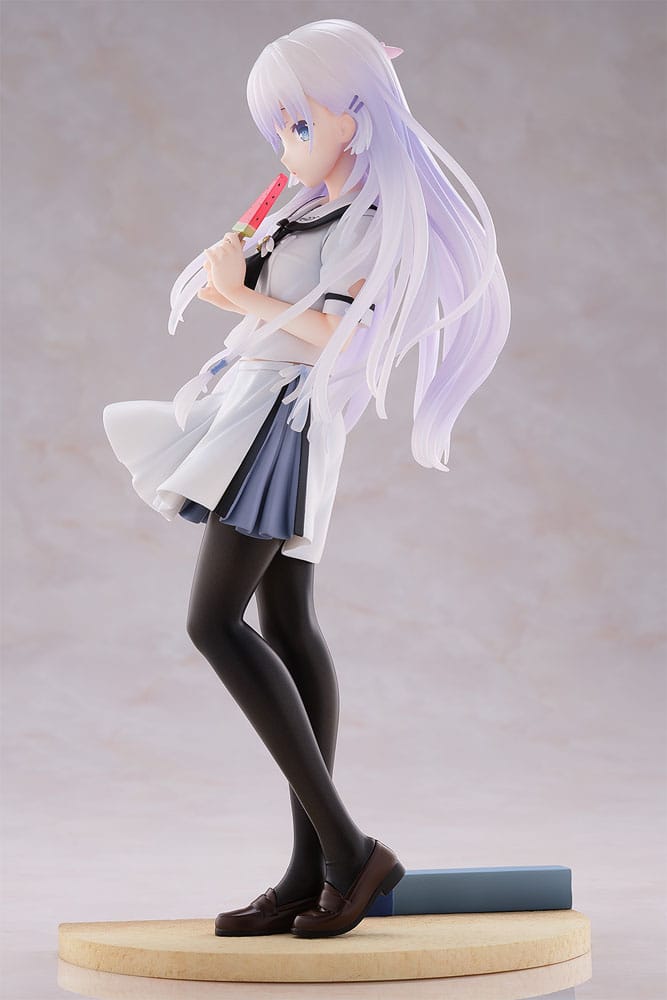 Summer Pockets REFLECTION BLUE PVC Statue 1/7 Shiroha Naruse 24 cm