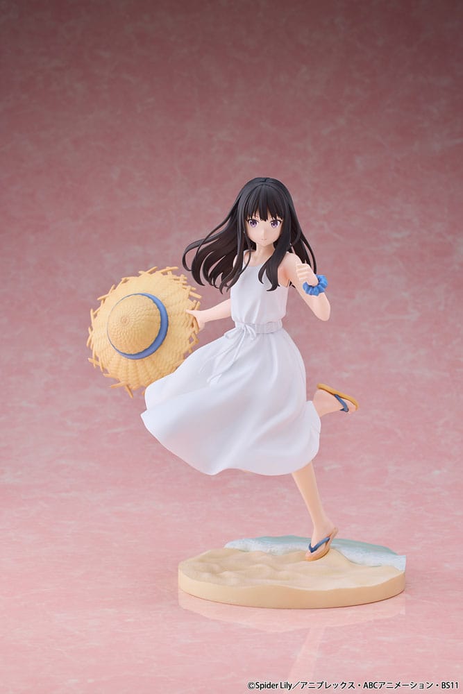 Lycoris Recoil PVC Statue 1/7 Takina Inoue White Dress Ver. 23 cm      