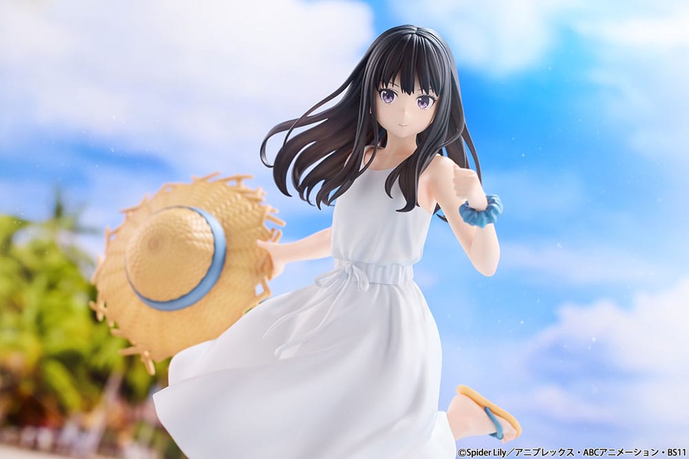 Lycoris Recoil PVC Statue 1/7 Takina Inoue White Dress Ver. 23 cm      