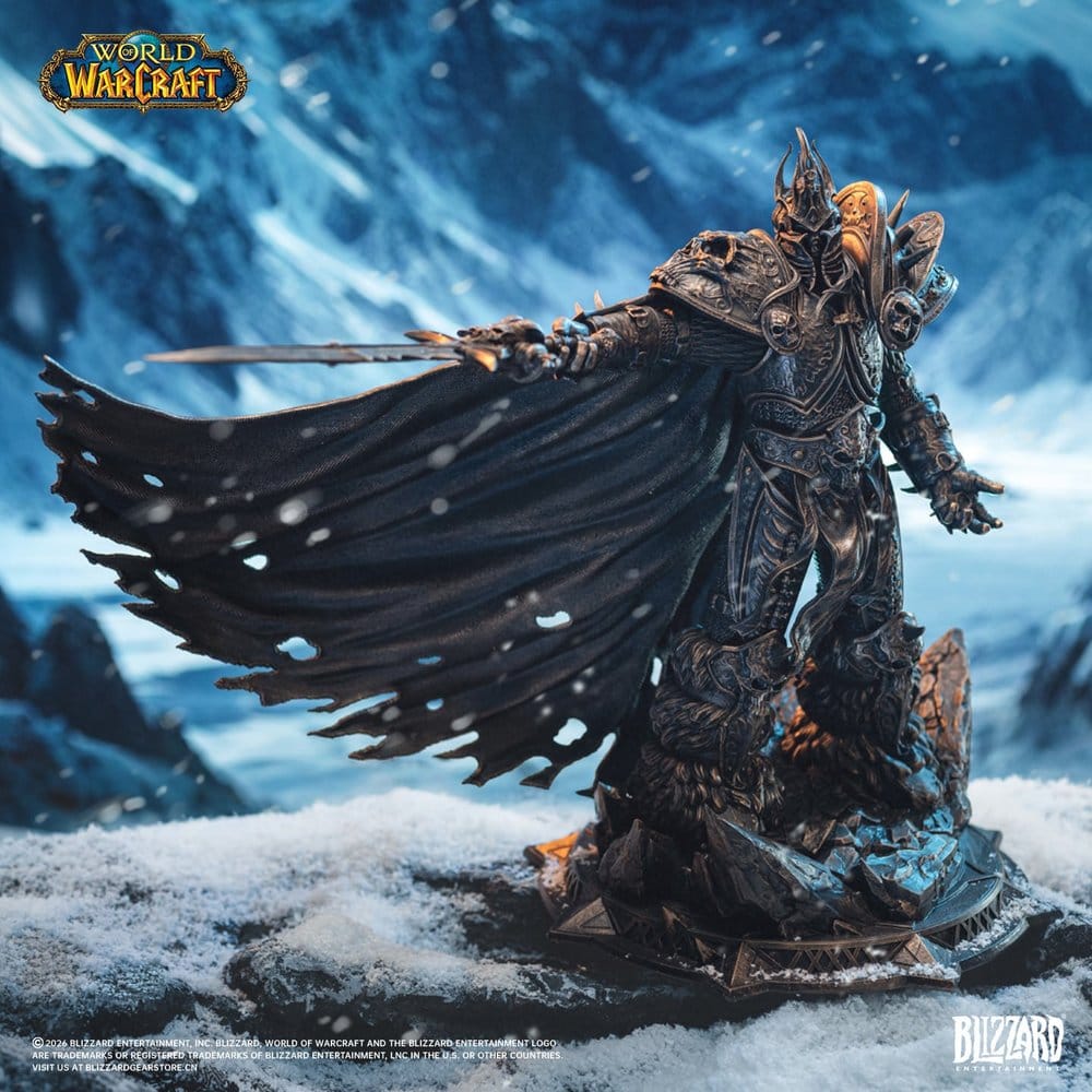 World of Warcraft Statue 1/10 The Lich King (Bronze-Colored Edition) 27 cm