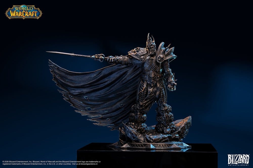 World of Warcraft Statue 1/10 The Lich King (Bronze-Colored Edition) 27 cm