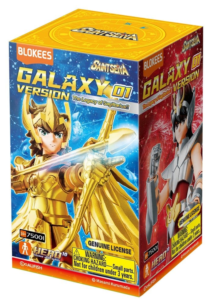 Saint Seiya Blokees Plastic Model Kit Galaxy Version 1 Blind Box Display (9)