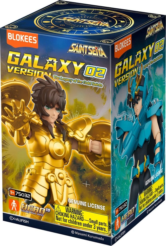 Saint Seiya Blokees Plastic Model Kit Galaxy Version 2 Blind Box Display (9)