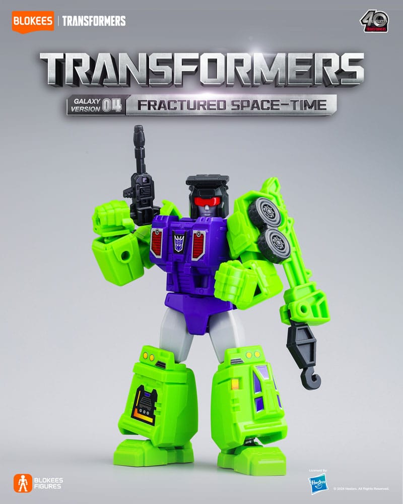 Transformers Blokees Plastic Model Kit Galaxy Version 04 Fractored Space-Time Sortiment (9)     