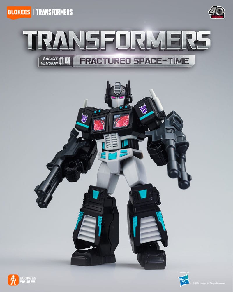 Transformers Blokees Plastic Model Kit Galaxy Version 04 Fractored Space-Time Sortiment (9)     
