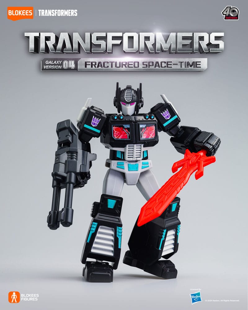 Transformers Blokees Plastic Model Kit Galaxy Version 04 Fractored Space-Time Sortiment (9)     