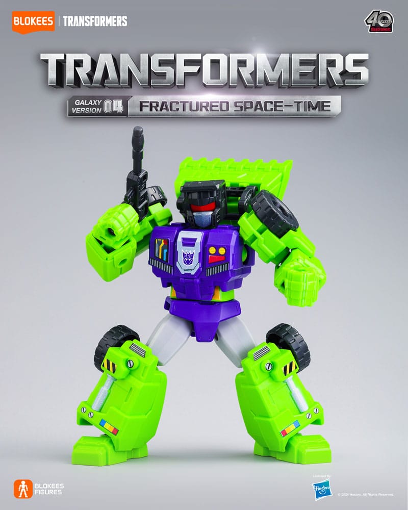 Transformers Blokees Plastic Model Kit Galaxy Version 04 Fractored Space-Time Sortiment (9)     