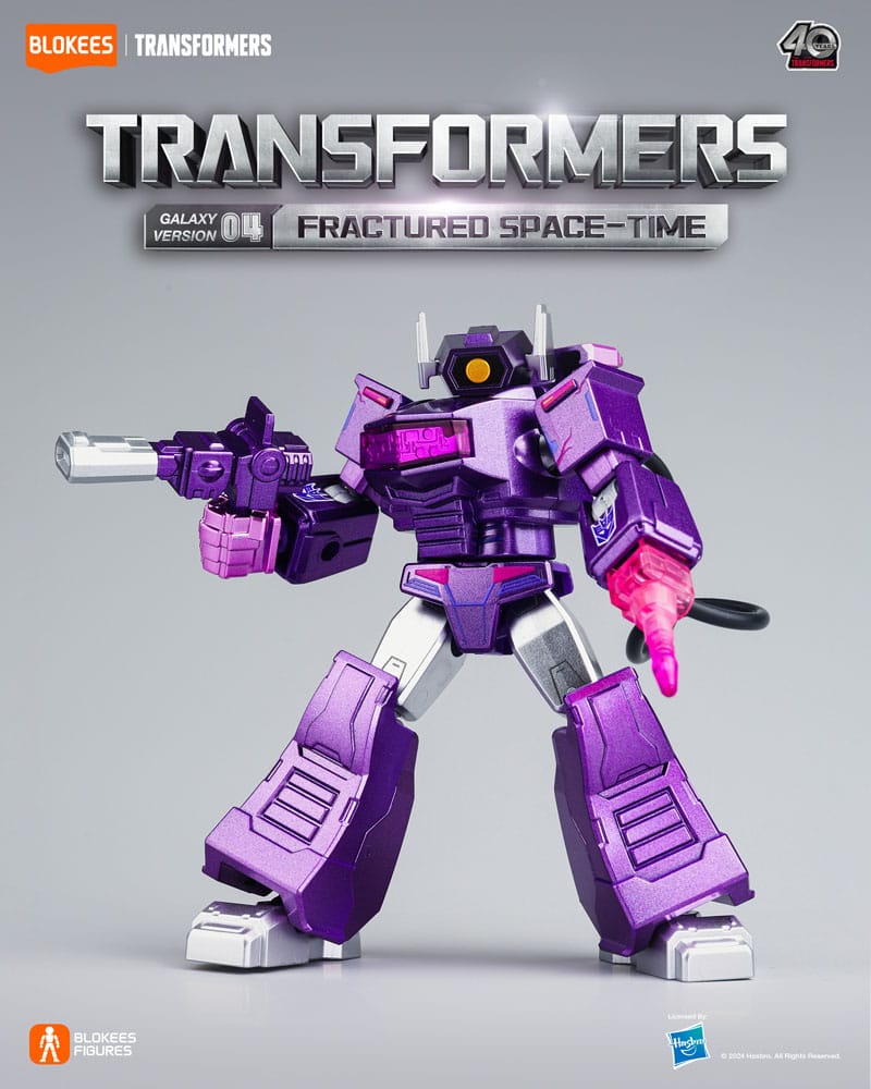 Transformers Blokees Plastic Model Kit Galaxy Version 04 Fractored Space-Time Sortiment (9)     