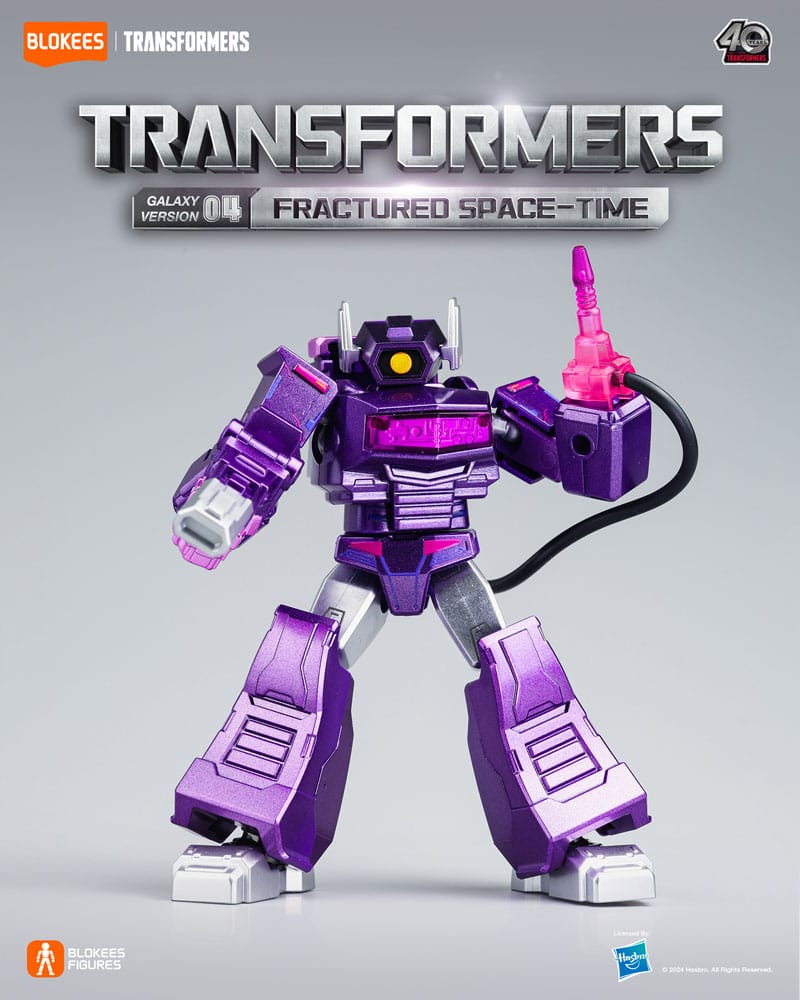 Transformers Blokees Plastic Model Kit Galaxy Version 04 Fractored Space-Time Sortiment (9)     