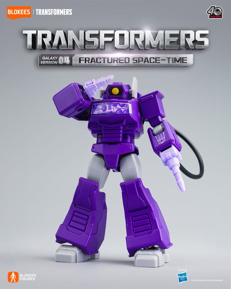 Transformers Blokees Plastic Model Kit Galaxy Version 04 Fractored Space-Time Sortiment (9)     