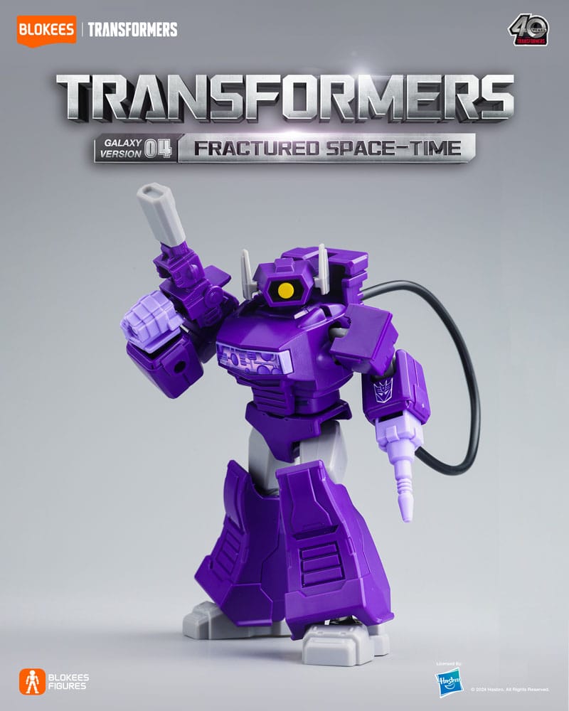Transformers Blokees Plastic Model Kit Galaxy Version 04 Fractored Space-Time Sortiment (9)     