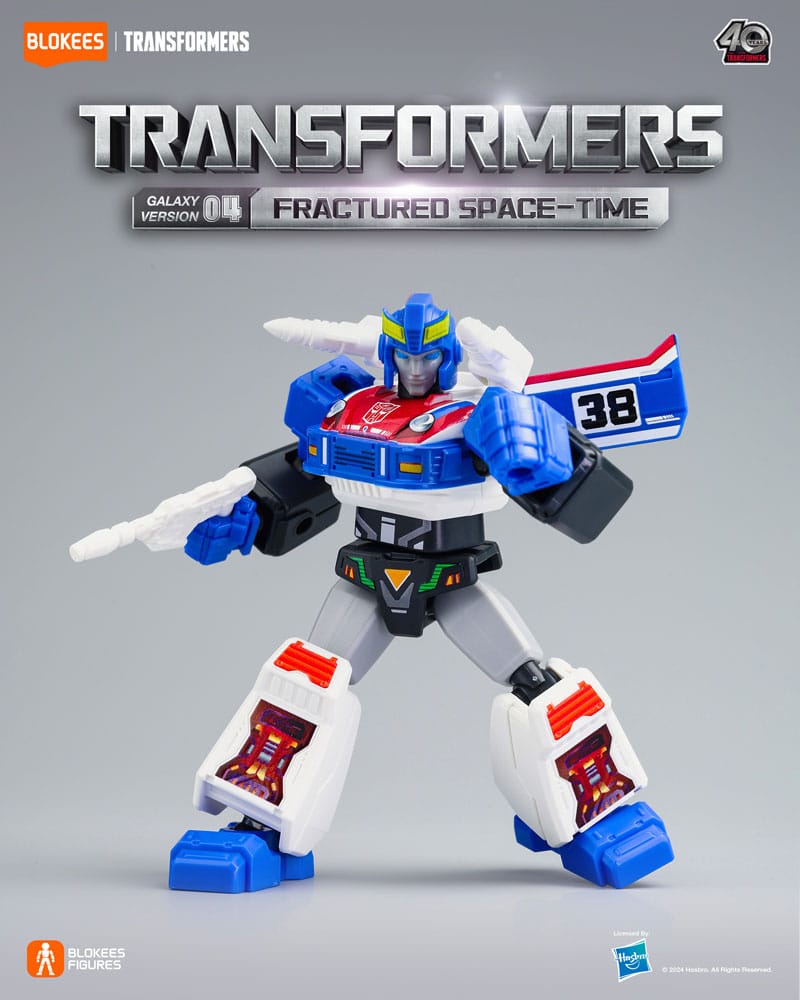 Transformers Blokees Plastic Model Kit Galaxy Version 04 Fractored Space-Time Sortiment (9)     