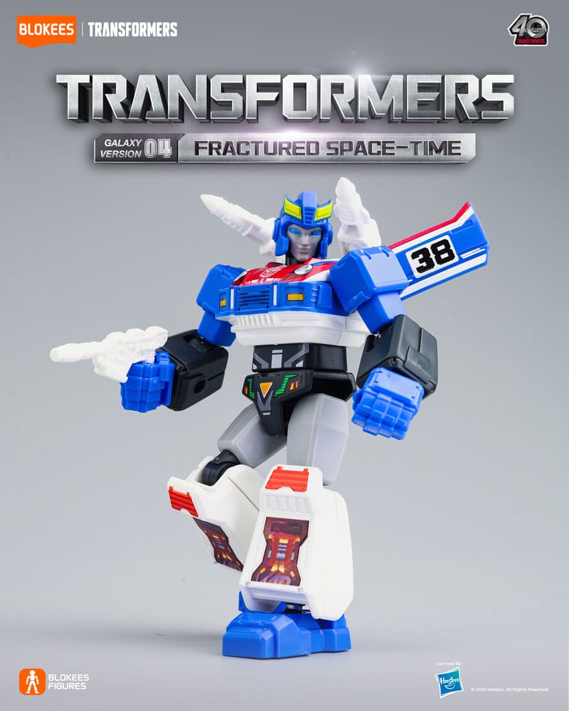 Transformers Blokees Plastic Model Kit Galaxy Version 04 Fractored Space-Time Sortiment (9)     