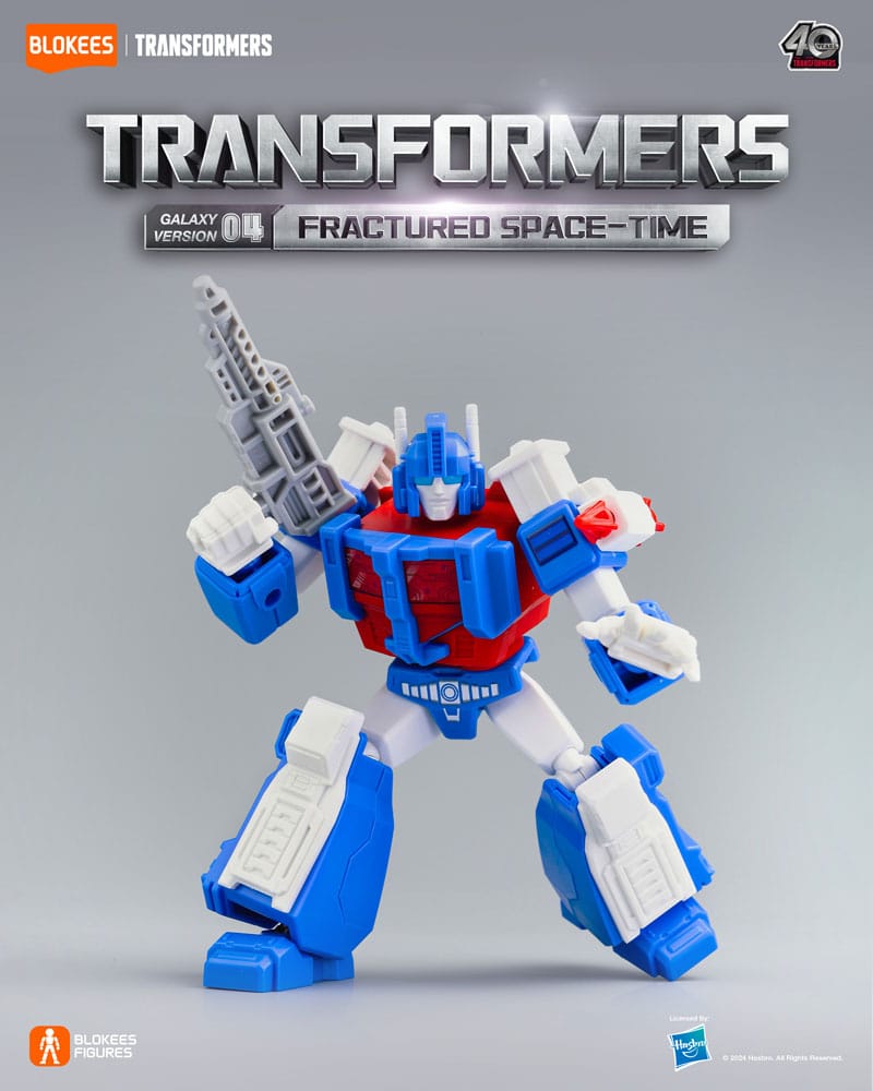 Transformers Blokees Plastic Model Kit Galaxy Version 04 Fractored Space-Time Sortiment (9)     