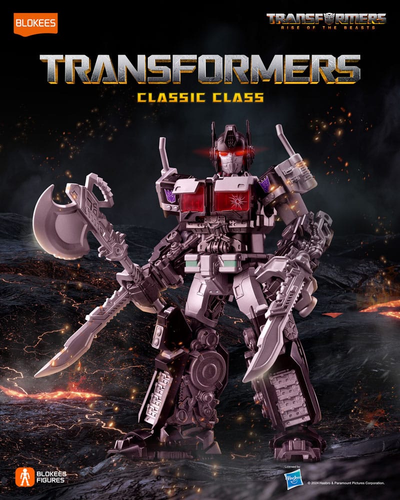 Transformers Blokees Plastic Model Classic Class 08 Nemesis Prime  