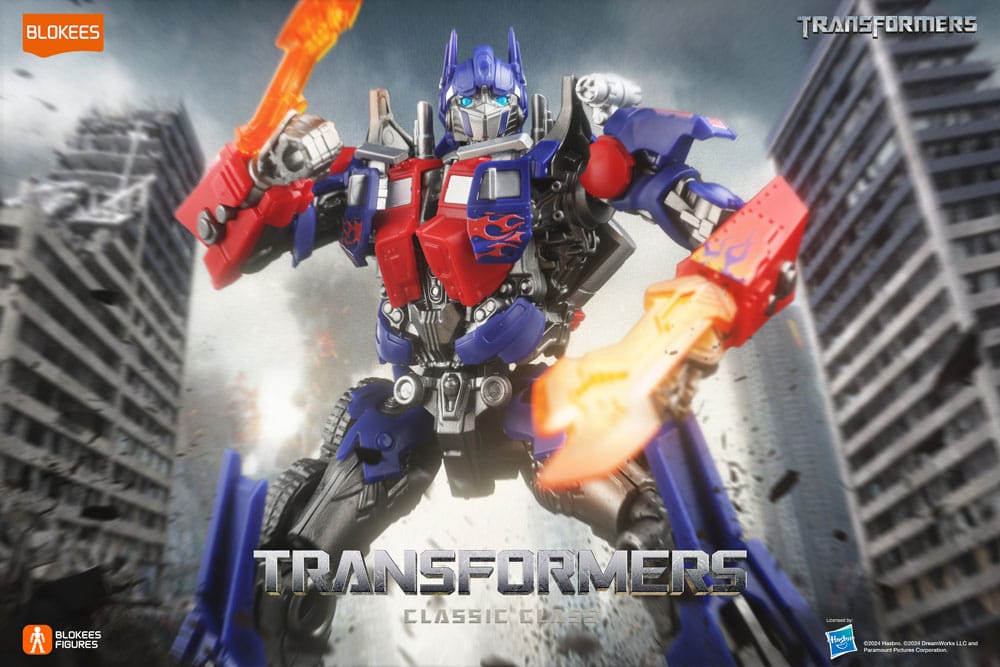Transformers Blokees Plastic Model Classic Class 09 Optimus Prime   