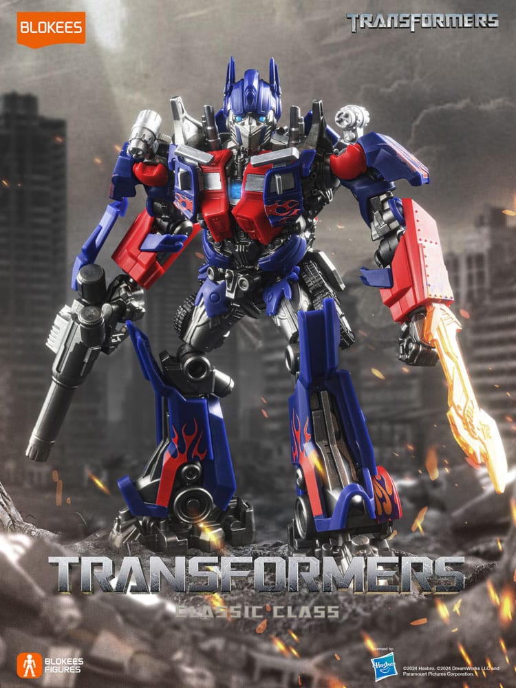 Transformers Blokees Plastic Model Classic Class 09 Optimus Prime   