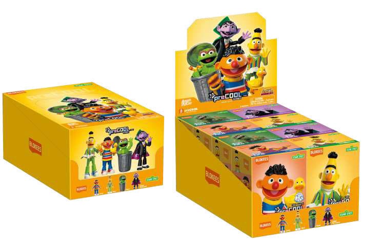 Sesamstraße Blokees PreCool Series 2 Plastic Model Kits Sortiment (8)