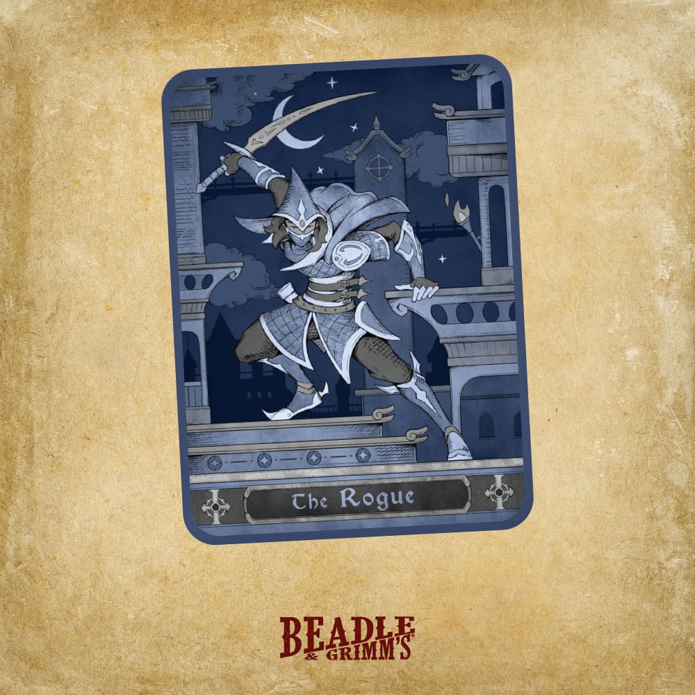 Character Class Epic RPG Würfel Set Rogue (16)                