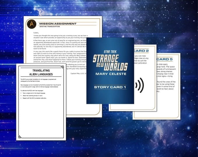 Star Trek: Strange New Worlds Escape Room Game Mary Celeste  *Englische Version*  