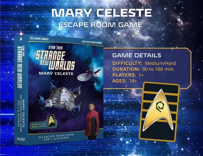 Star Trek: Strange New Worlds Escape Room Game Mary Celeste  *Englische Version*  
