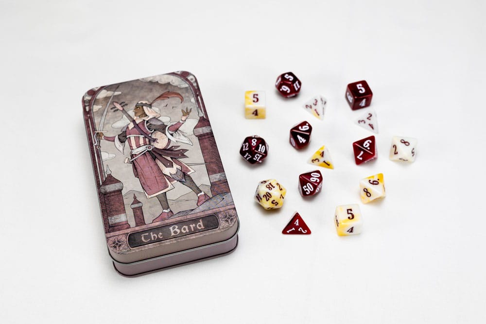 Character Class Classic RPG Würfel Set Bard (14)          