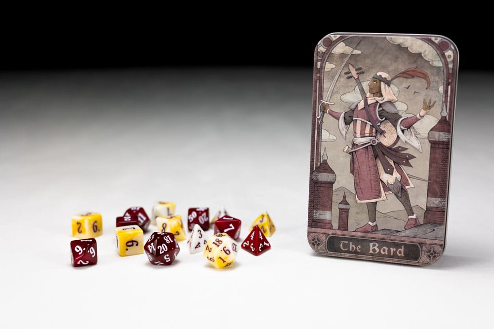 Character Class Classic RPG Würfel Set Bard (14)          