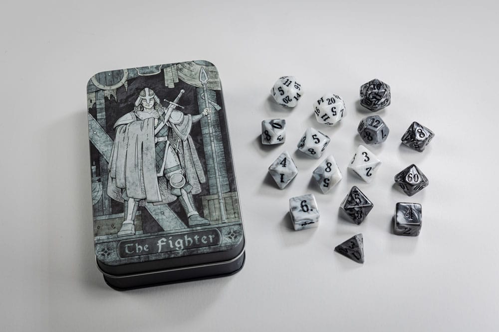 Character Class Classic RPG Würfel Set Fighter (15)           