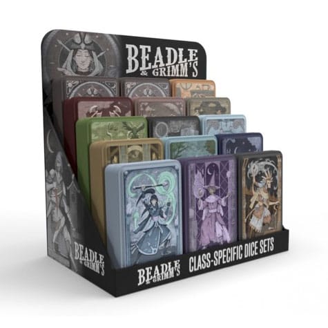 Character Class Classic RPG Würfel Set Rogue (16)             