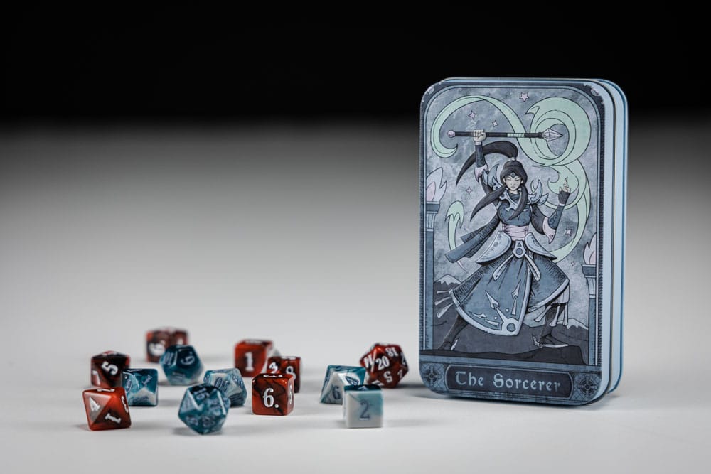 Character Class Classic RPG Würfel Set Sorcerer (14)             