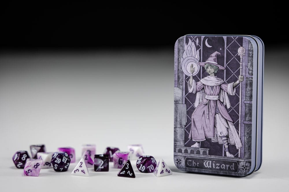 Character Class Classic RPG Würfel Set Wizard (14)             