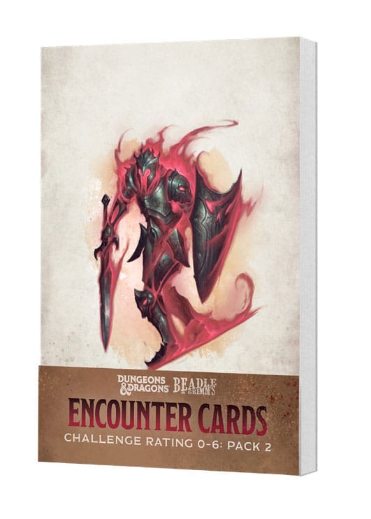 Dungeons & Dragons RPG Begegnungskarten Challenge Rating 0-6: Pack 2 *englisch* 