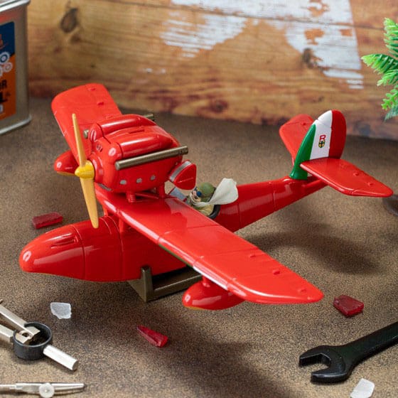 Porco Rosso Fahrzeug mit Sound Marco & Savoia 21 cm 