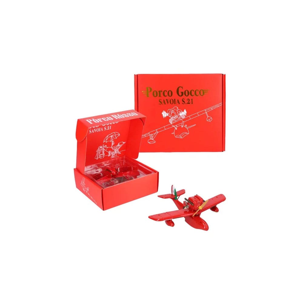 Porco Rosso Fahrzeug mit Sound Marco & Savoia 21 cm 