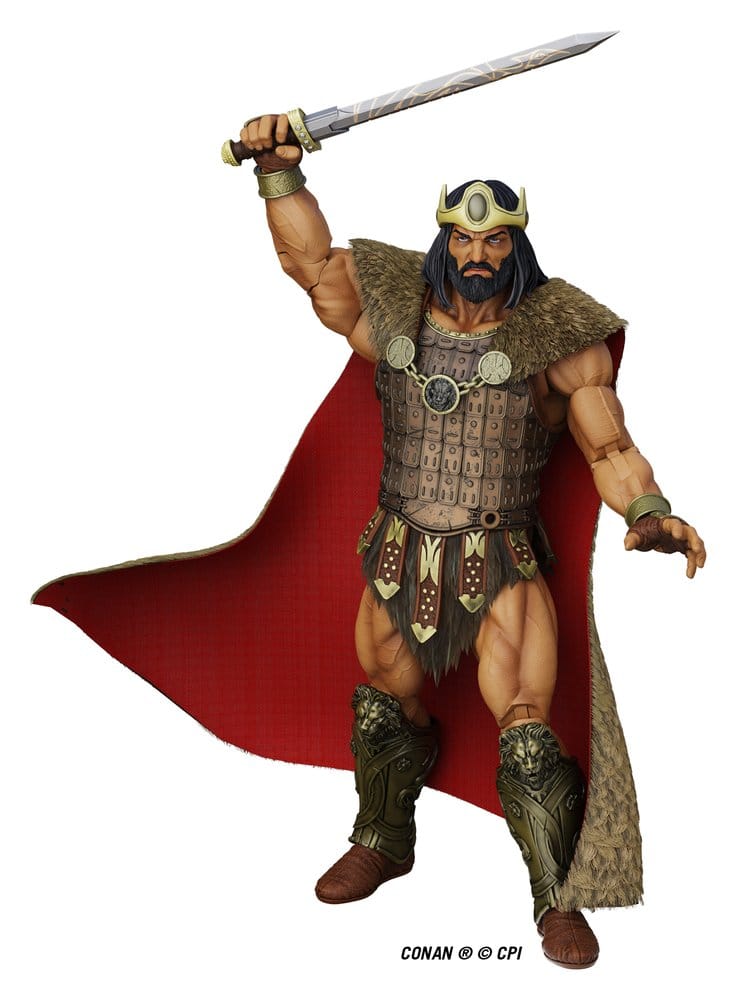 Conan Epic H.A.C.K.S. Actionfigur 1/12 King Conan: Ruler of Aquilonia